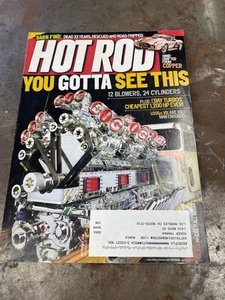 希少 当時物 洋書 HOTROD Magazine ホットロッド マガジン 2011 Nov. アメ車 V8