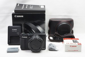 【適格請求書発行】良品 Canon PowerShot G1 X Mark II コンパクトデジタルカメラ 別売純正革ケース グリップ付【アルプスカメラ】240405n