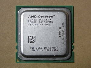 ◎AMD Opteron 2212 OSA2212GAA6CX 2.00GHz Santa Rosa Socket F 2コア 2スレッド (Ci0842)