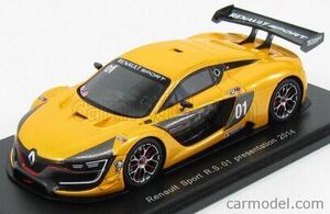 ◆未展示品！1/43 RENAULT Sport R.S.01 プレゼンテーション2014年