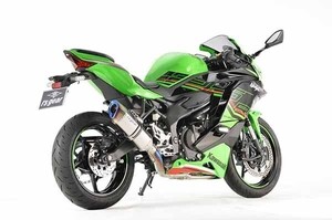 アールズギア ZX-25R SE(23-) フルエキマフラー GPスペック シングル チタンポリッシュ GK43-T1ST