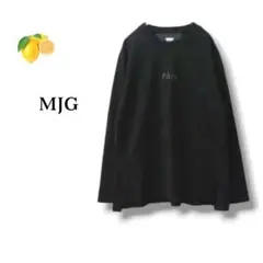 s0232/✰『MJG』レディース 長袖カットソー ロンT クルーネック 黒