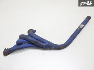 【スチール製】 TRUST トラスト いすゞ いすず PF6C ジェミニ エキマニ エキゾーストマニホールド たこ足 旧車 当時物 棚1N21