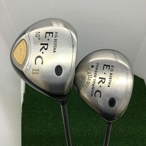 ☆キャロウェイ　ドライバー（ERC II FORGED TITANIUM） /3W（ERC FORGED TITANIUM)2本セット