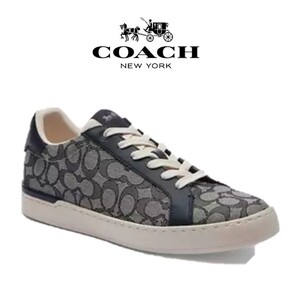 ◆大人気！！◆新品/正規品◆【COACH★CT349-9D】コーチ メンズ スニーカーシューズ靴 シグネチャー 定価44,000円 箱・袋付き☆