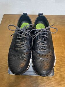 COLE HAAN(コールハーン)ZEROGRAND PERF SNKR ウイングチップスニーカー サイズ27センチ　表記9M 