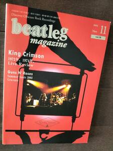 ★[beatleg]2002年11月 PAUL McCARTNEY/KING CRIMSON/GUNS N’ RSES/JEFF BECK/PINK FLOYD/OASIS/ERIC CLAPTON 他 新品！美品！即決！