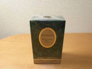 とても希少品♪シュリンク未開封(^^ゞ フルボトル 100ml コロン「DIOR POISON：プアゾン」 EDC-SP（スプレー） _/_/ 交渉OK、匿名OK！ _/_/