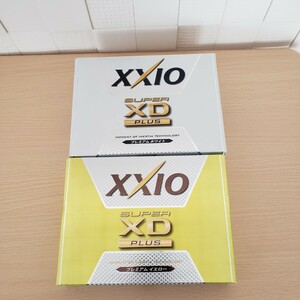 ゴルフボール　XXIO　ゼクシオ　SUPER DX　プレミアムイエロー　ホワイト