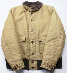 PHIGVEL MAKERS & Co. (フィグベル) NA-1 Jacket / デッキジャケット PMQ-OT08 カーキ size 38(M) / N-1 / A-1