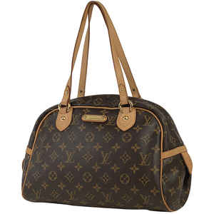 ルイ・ヴィトン Louis Vuitton モントルグイユ PM ハンドバッグ 手提げ トートバッグ モノグラム ブラウン M95565 レディース 【中古】