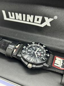 【LUMINOX/ルミノックス/黒文字盤/未稼働/ケース付き/浦R】