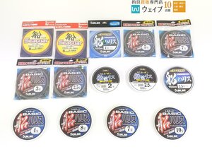 サンライン トルネードベーシック 船ハリス、デュエル HDカーボン 船ハリス、シーガー 船ハリス 等 計14点