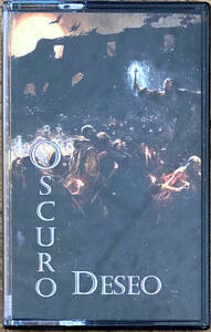 OSCURO DESEO / s/t (Cassette Tape) AnxietyRecords punk postpunk newwave darkwave cassettetape カセットテープ ニューウェーブ 