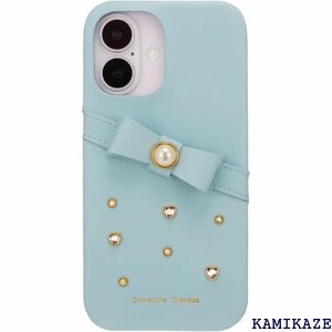 Samantha Thavasa iPhone 16 Bijou for サマンサタバサ Light Blue 3096