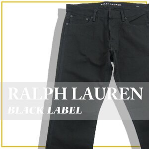 新品 【大人の品格】ラルフ ローレン ブラックレーベル “ブラックデニム” 黒 ジーンズ パンツ ★272502 Ralph Lauren Black Label