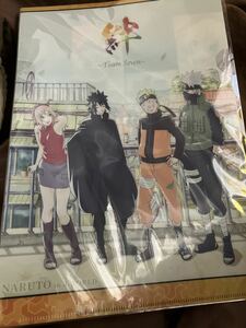 NARUTO 疾風伝 劇場版 THE LAST J-WORLD クリアファイル 特典 うずまきナルト うちはサスケ はたけカカシ 春野サクラ 日向 サスケ SD 等身