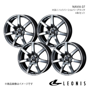 LEONIS/NAVIA 07 アコード CL7/CL8/CL9 アルミホイール4本セット【17×7.0J5-114.3 INSET53 HSB】0039573×4