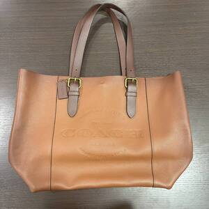 ★☆COACH　コーチ　バッグ　トート　レザー　F49506　目立った傷、汚れなし　1度のみ使用　横約35㎝　縦約33㎝ #20773☆★