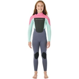 1回着用 RIP CURL リップカール Junior Omega ジュニア オメガ 5/3mm Back Zip Wetsuit セミドライ 152～157cm 40～50㎏ ガールズ キッズ