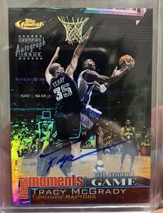 2000 Topps Finest moments Tracy Mcgrady 直書サインカード Auto 