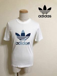 【新品】 adidas originals CAMO INFILL TEE アディダス オリジナルス トレフォイル カモフラ柄 Tシャツ トップス 白 サイズS 半袖 DX3676