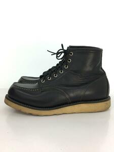 RED WING◆ブーツ/US9/BLK/レザー/08230