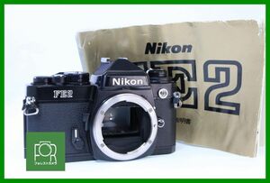 【同梱歓迎】実用■Nikon FE2 ブラック ボディ■シャッター全速完動・露出計不良■■OOO1105