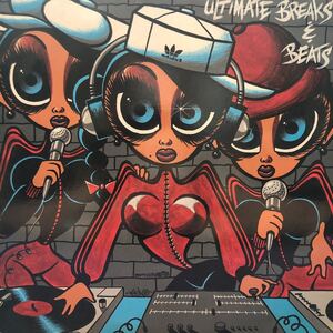 q 12インチ 二枚組 V.A. ULTIMATE BREAKS & BEATS LP レコード 5点以上落札で送料無料