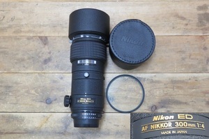 即決・Nikon ED AF NIKKOR 300mm 1:4・ニコン カメラレンズ