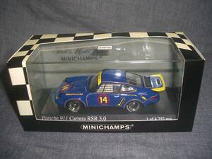 ★PMA 1/43 ミニチャンプス Porsche ポルシェ 911 Carrera RSR 3.0★Trans-Am Championship 1974 Ai.Holbert No.430 746914