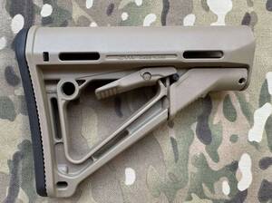 MAGPUL stock CTR 実物 ストック Mil-Spec FDE色 マグプル　-