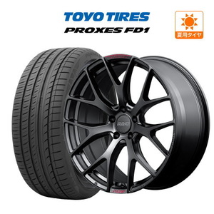 アルファード40系 20インチ ホイール 8.5J レイズ HOMURA ホムラ 2×7 FT SPORT EDITION (5-120) TOYO プロクセス FD1 245/45R20