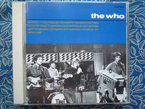 ◇The who ザ・フー/ シングルス ■ベスト♪全16曲●廃盤 ※盤面きれいです。　☆UKでリリースしたシングルA面26曲を年代順に収録