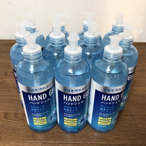 【新品】ハンドジェル11本セットTOAMIT　大容量500ml速乾性　MADE IN JAPANアルコール洗浄タイプHAND GEL東亜産業