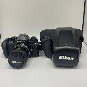 1円〜6A Nikon 一眼レフフィルムカメラ　F-301 2316978 レンズ 日本製 ニコン NIKKOR ボディ ハードケース付き レトロ 
