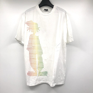 【中古】00s Stussy Positive Vibration Jazz Tokyo Tシャツ サイズL ホワイト ステューシー[240017661925]