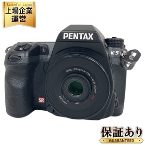 PENTAX K-5 ボディ SMC PENTAX-DA 40mm /18-55mm / 50-200mm カメラレンズ3点 TWIN1 R3-UT ワイヤレスリモコン ペンタックス 中古 O9441320