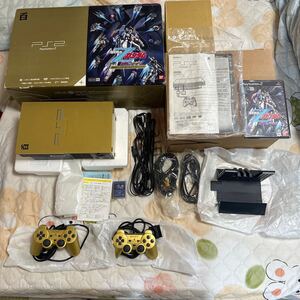 SONY Playstation2 機動戦士Zガンダム 百式ゴールド・パック SCPH-55000 GU PS2本体