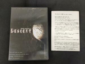 【D360】Descent　ディセント　Kevin Parker　ケビンパーカー　コイン　ガラス貫通　DVD　マジック　手品