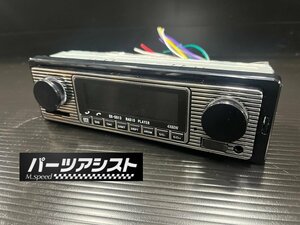 旧車 ラジオ オーディオ デッキ クラシックカー 日本FMバンド変更済み ハコスカ ケンメリ S30Z ローレル セドリック グロリア ブタケツ