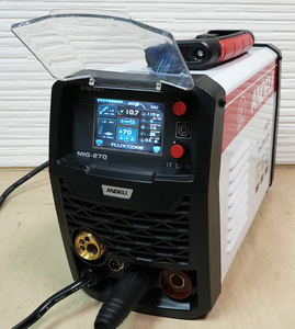 【新品同様】半自動溶接機 アルミ溶接可能 100V/200V 200AMP MIG Lift TIG ＆アーク溶接 ガス&ノンガス 5 in 1多機能MIG溶接機