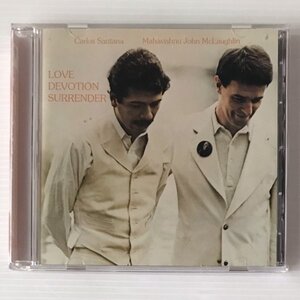 〔CD〕Carlos Santana John McLaughlin／Love Devotion Surrender