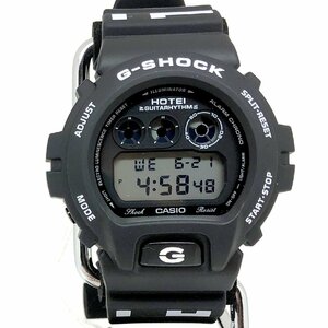 極美品 G-SHOCK ジーショック CASIO カシオ 腕時計 DW-6900TH-1JR 布袋寅泰 30周年記念 30th コラボ ギタリズムモデル【IT4HR6SQ579Y】