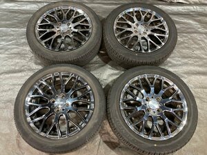 ★ ZE2 インサイト 無限 MUGEN XJ シルバー系 ホイール 16×6.0J＋53 PCD100 フィットなど [45OG9]