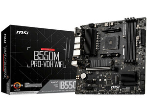 【新品・未開封】　MSI B550M PRO-VDH WIFI （国内正規代理店品）