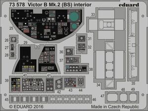 エデュアルド(73578) 1/72 ハンドレページ ヴィクター B.Mk.2(BS)用エッチングパーツ(エアーフィックス用)