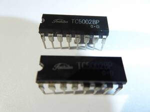 東芝　TC5002BP　BCD-to-7 Segment Decoder/Driver　2個セット