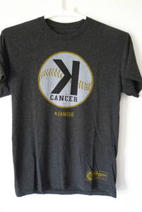 *即決*　MLB　K CANCER　Tシャツ　108 STITCH　新品未使用　がん撲滅　ジェイソン・モット　