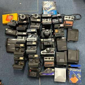 【A23】計31個　ポラロイドカメラ　まとめ売り　チェキ　Polaroid FUJIFILM Kodak など　ジャンク品